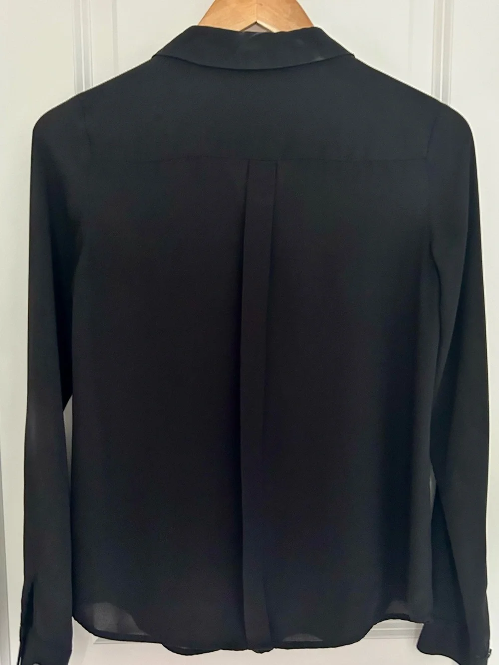 The Limited Black Long Sleeve Button-Down Shirt